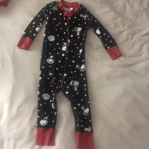 HA Snoopy space pajamas